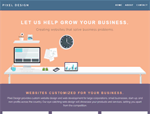 Tablet Screenshot of mypixeldesign.com